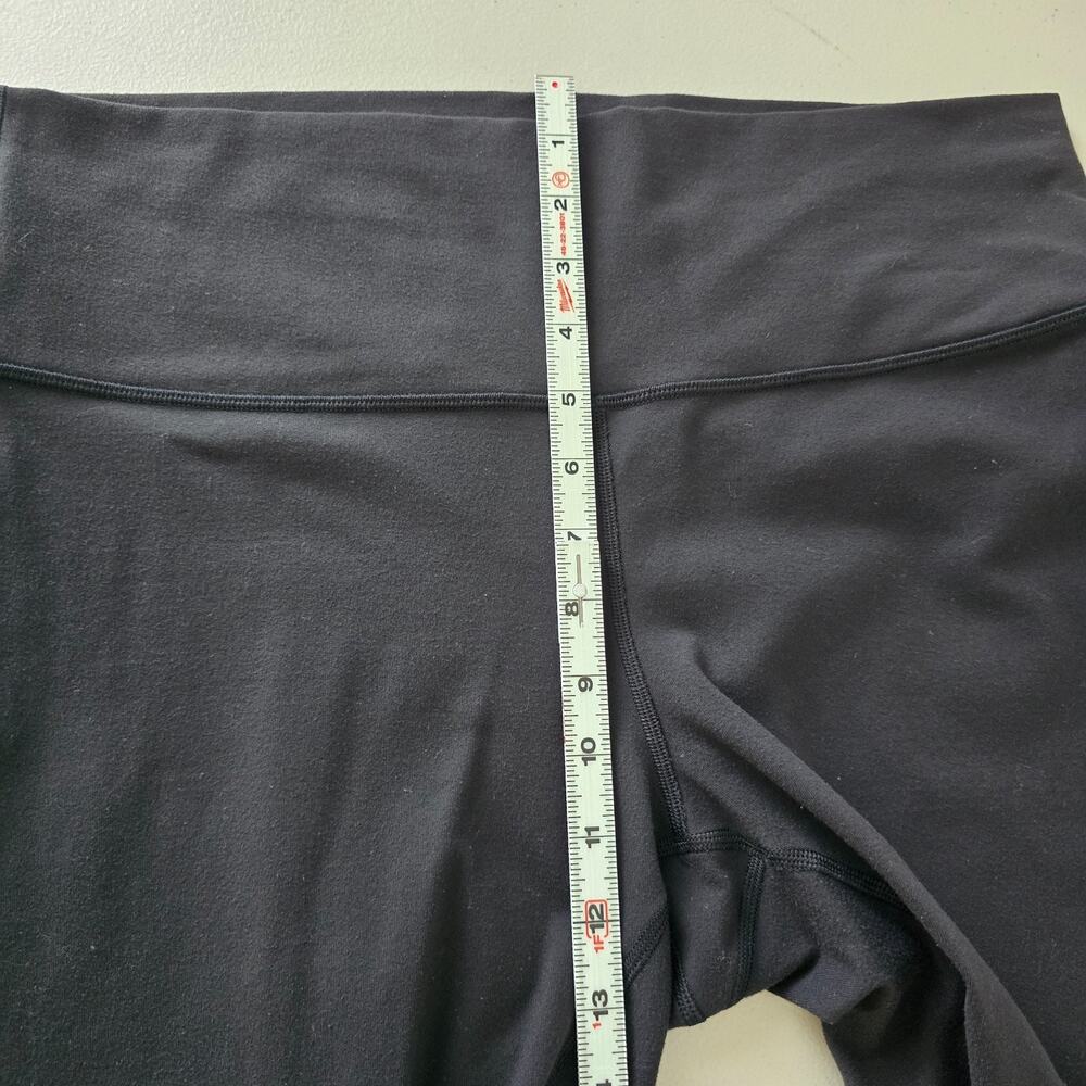 Lululemon Wunder Under High Rise Tight Full on Luon 28" Women's 14 Black - Picture 11 of 16